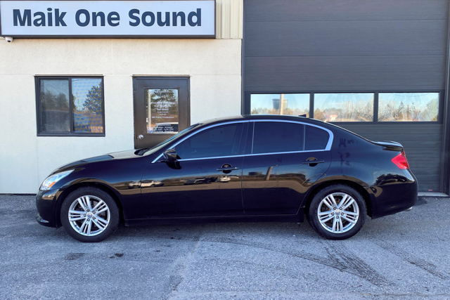 2015 Infinity GS37 with professional window tint in North Bay